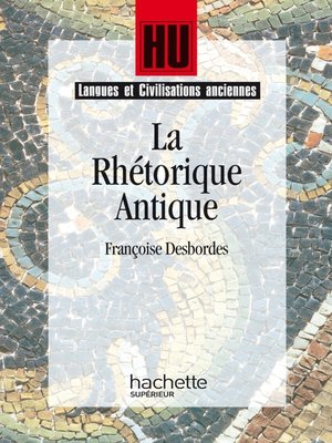cover image of La Rhétorique antique